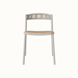 Woven Back Outdoor Chair