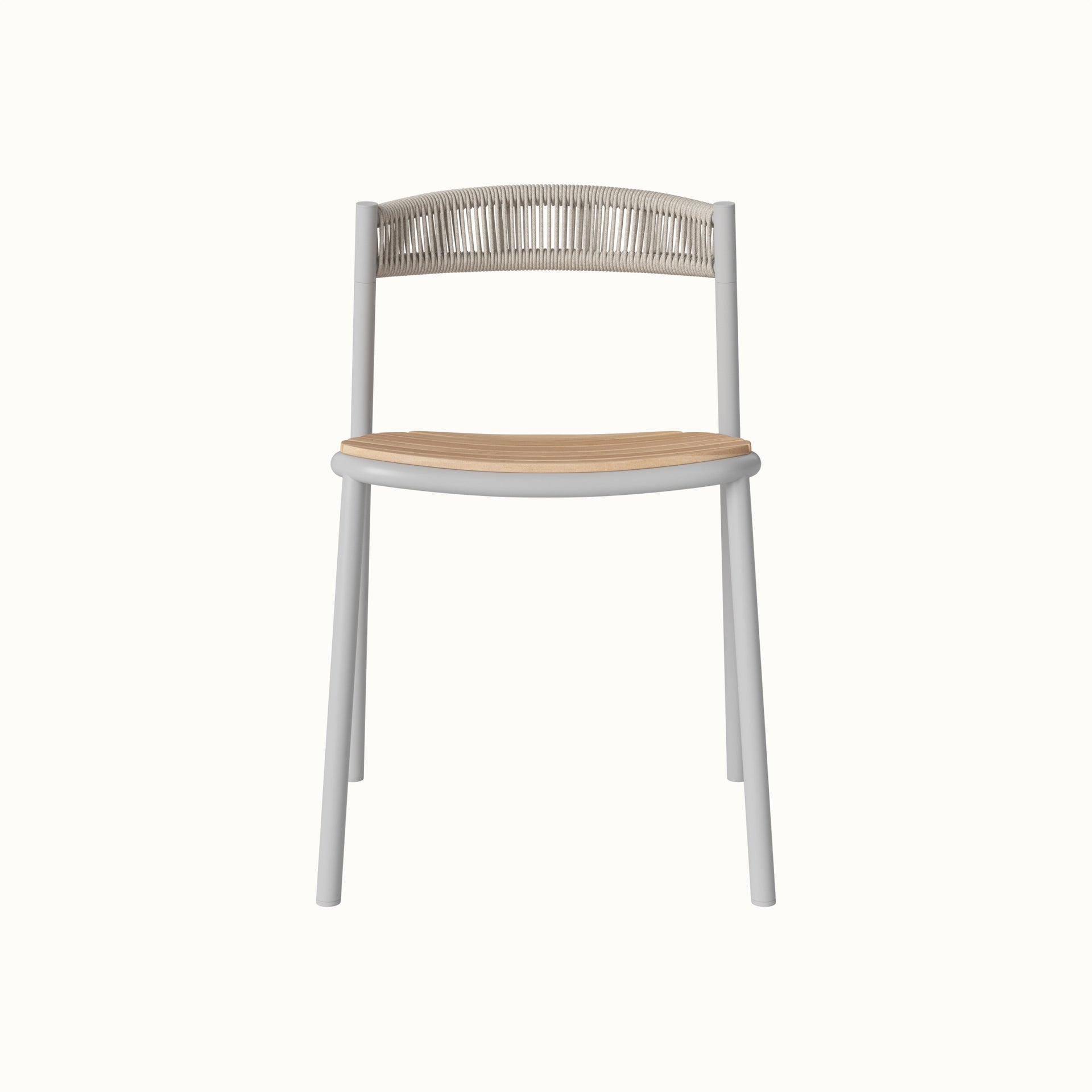 Woven Back Outdoor Chair