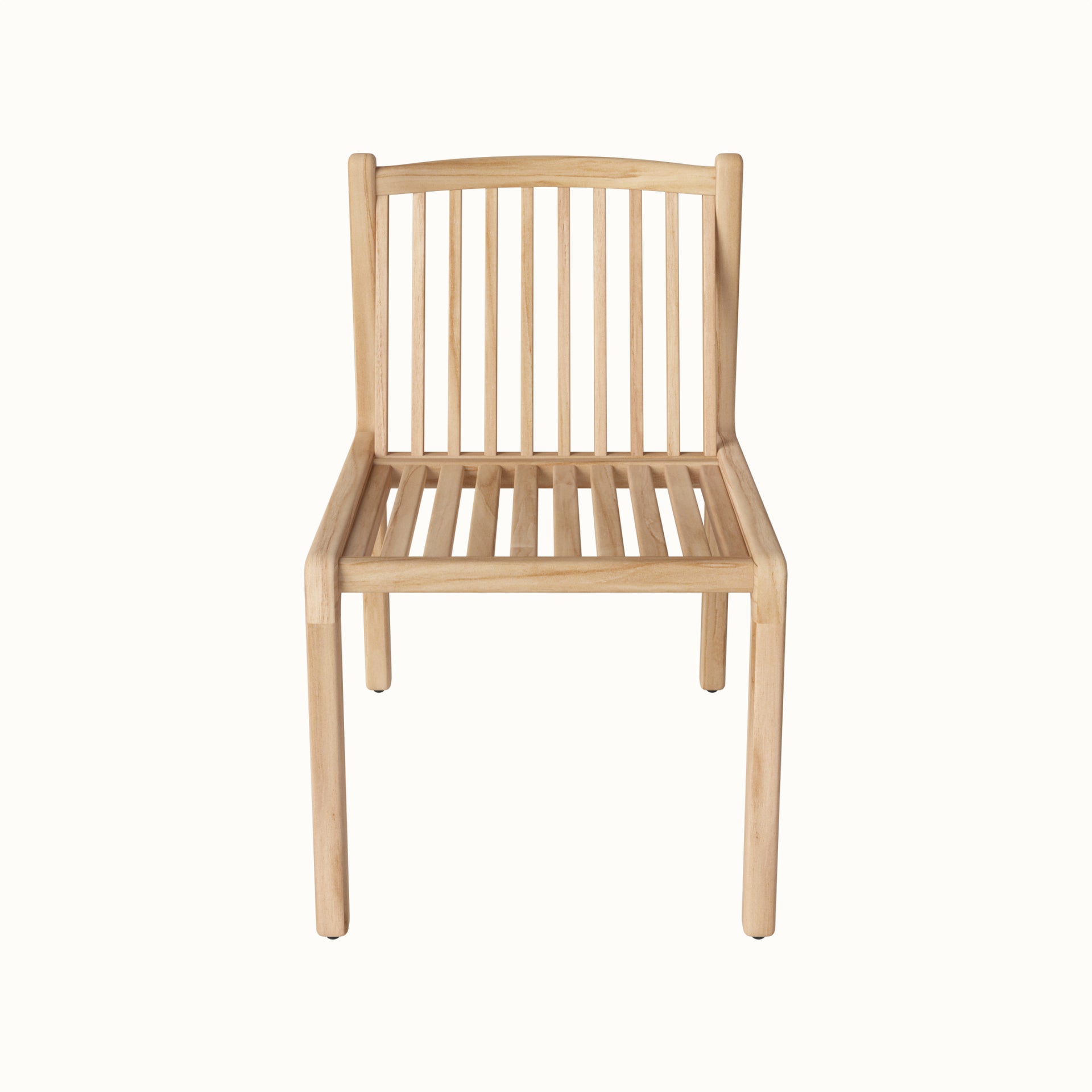 Slatted Teak Lounge Chair