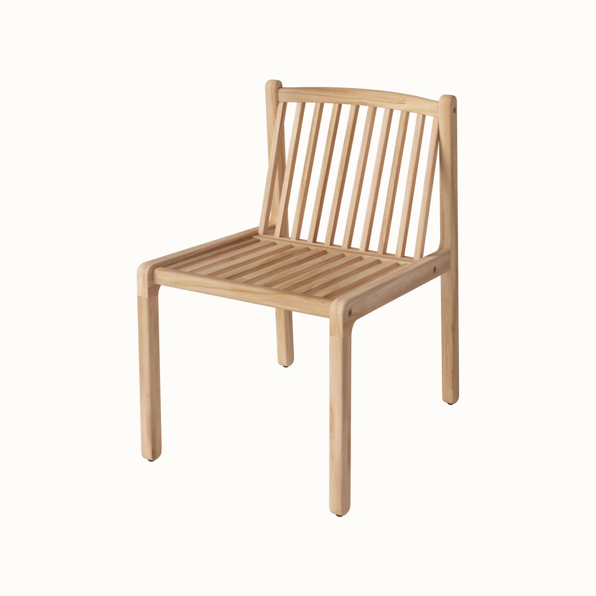 Slatted Teak Lounge Chair