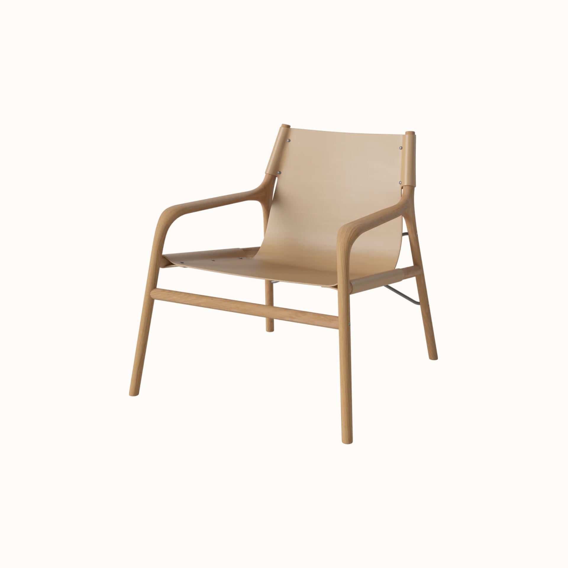 Slingback Wooden Chair