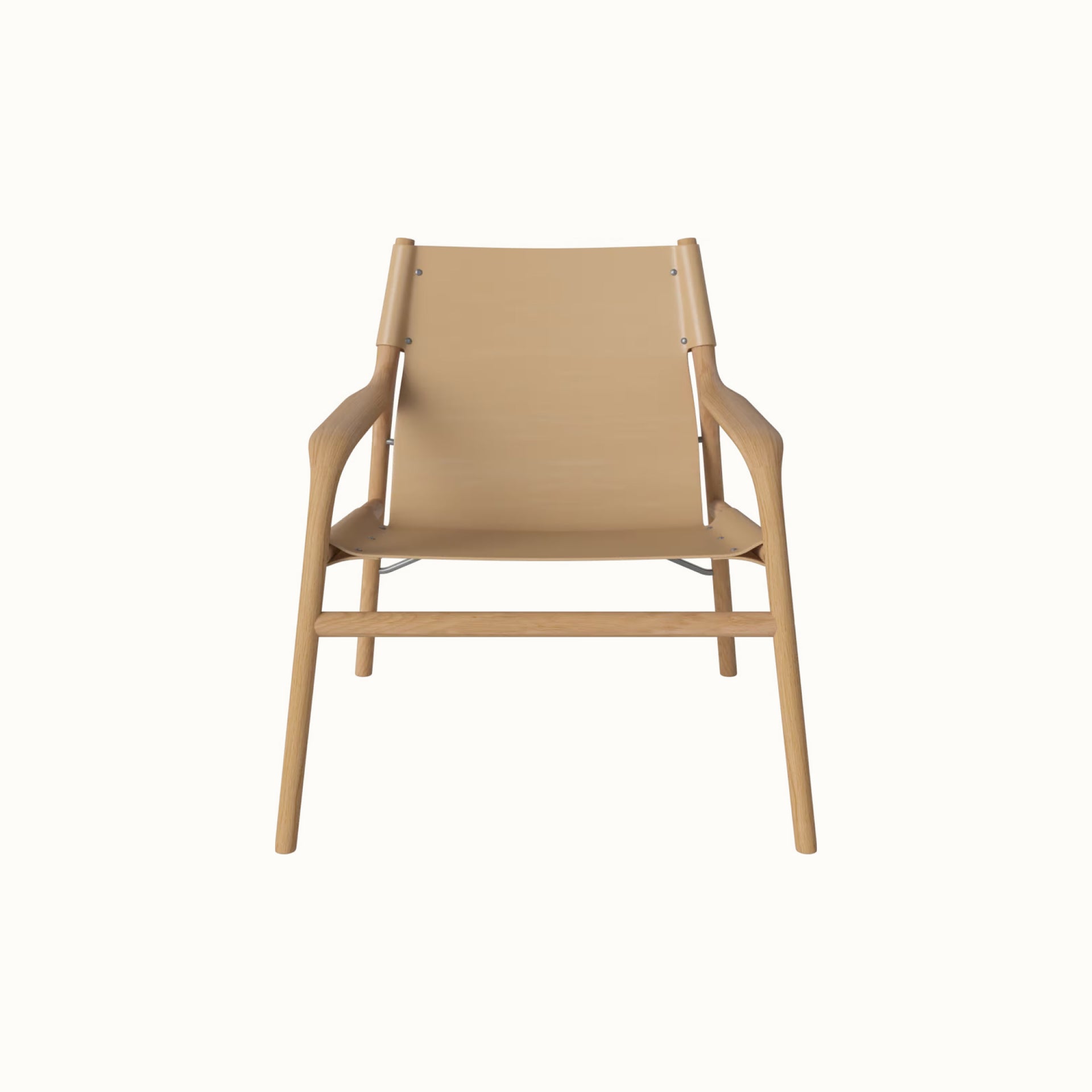 Slingback Wooden Chair