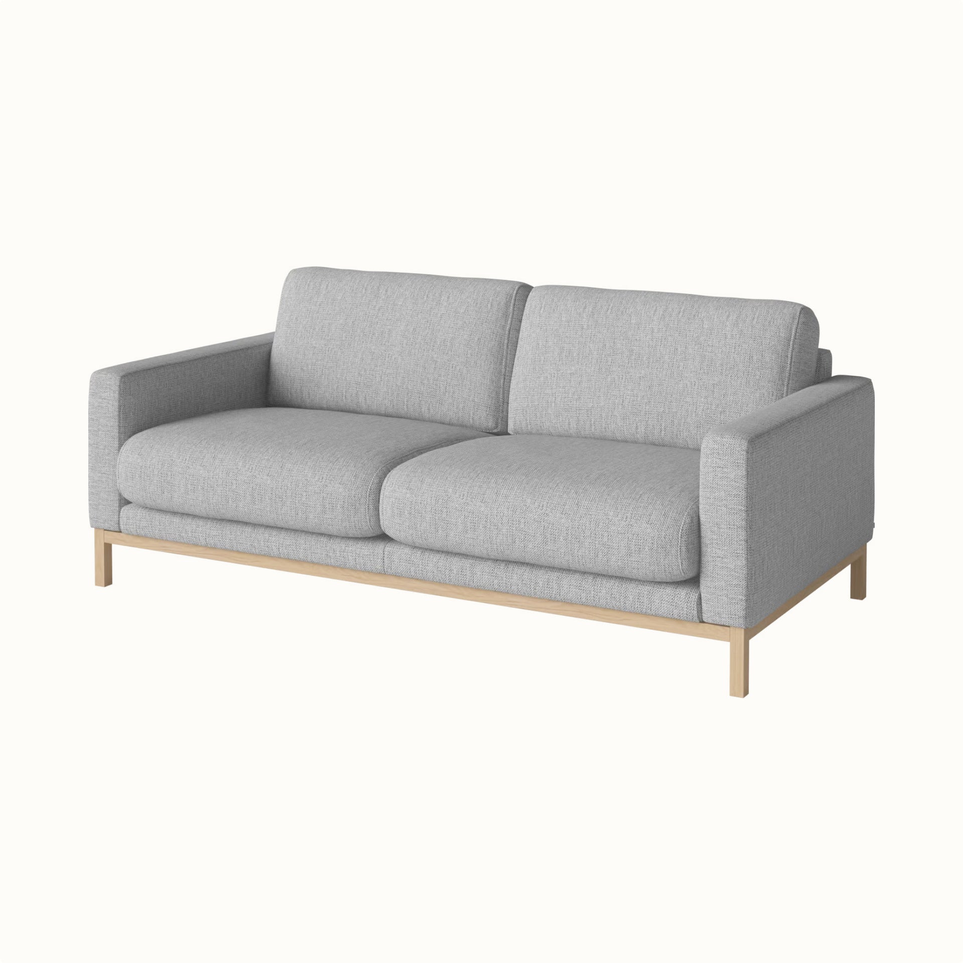 Straight Back Loveseat