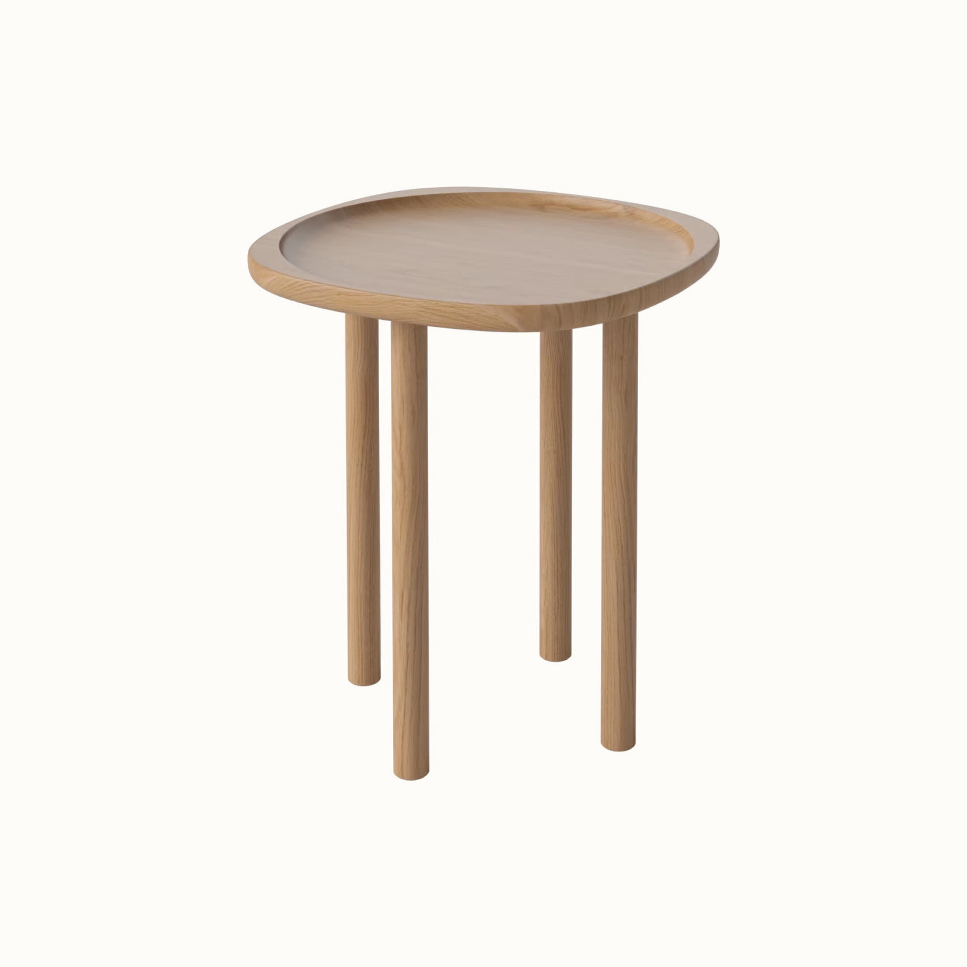 Small Round Side Table