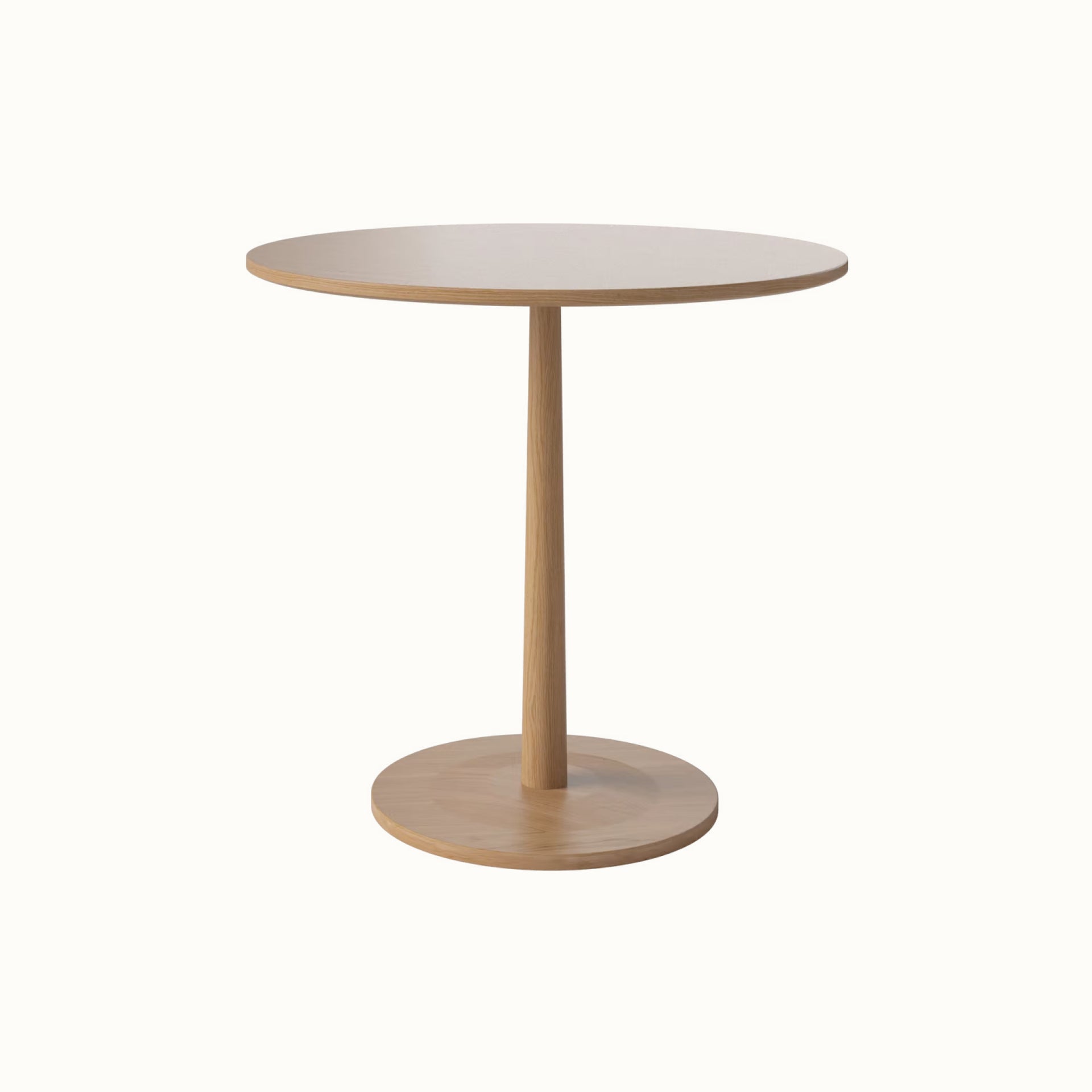 Round Cafe Table with Single Base