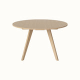 Table à manger ronde en chêne
